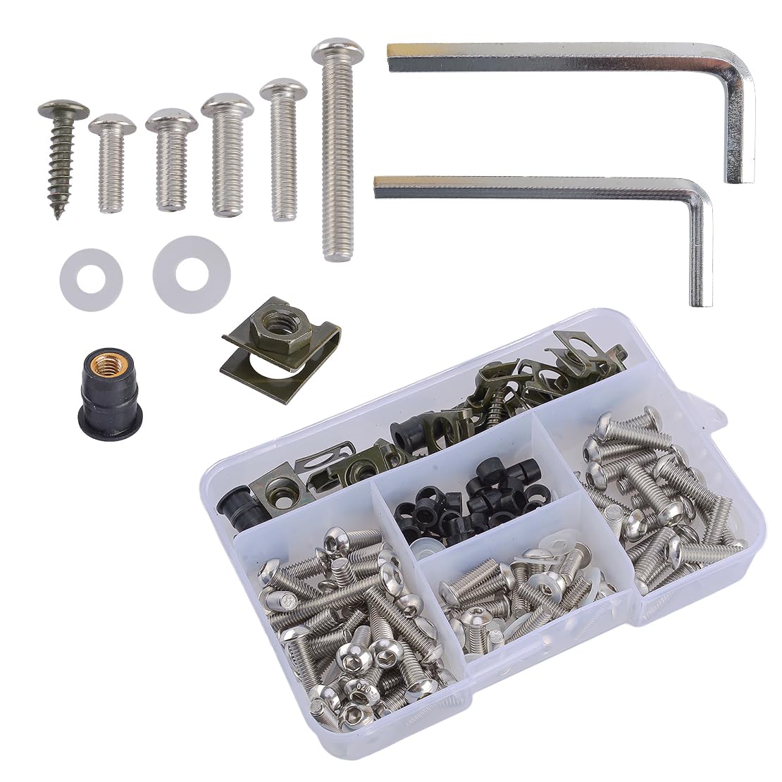 に適合するZX6R に適合するZX-6R 2005 2006 用 バイク用ボルト